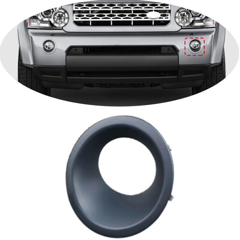 LH Front Fog Driving Light Bezel Cover for Land Rover LR4 Discovery 4 2010-2013