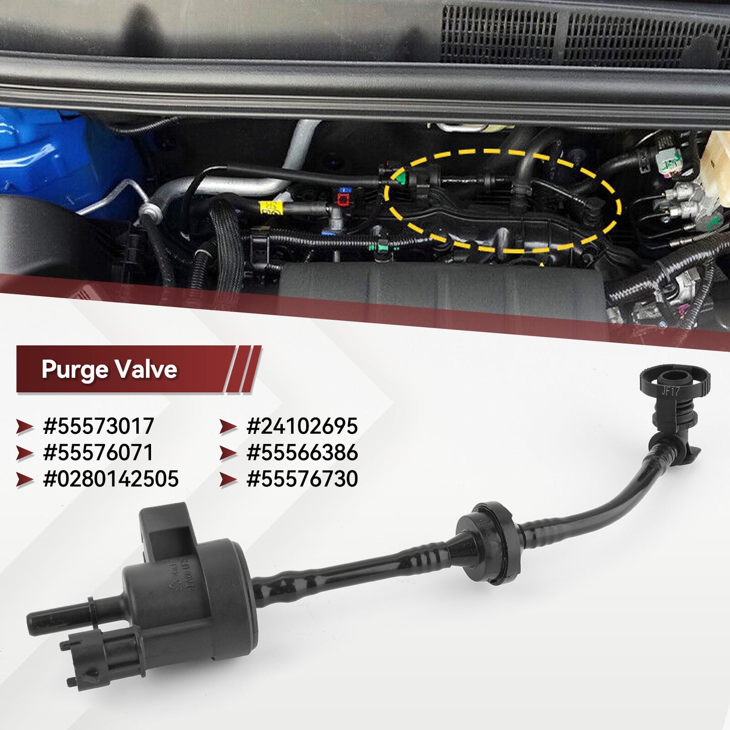 Oxygen sensor 89465-0D120, new, suitable for Toyota Yaris 1.3 2SZ-FE 2002-2010 and for Lexus IS300.
