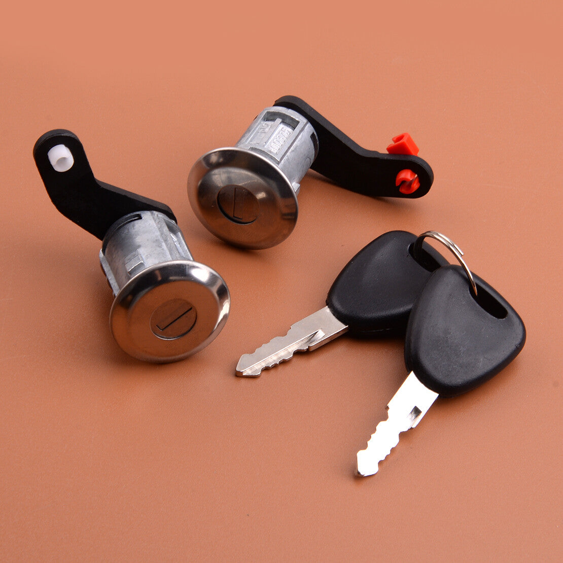 Front Door Lock Barrel Cylinder Set with 2 Keys Fit for Master 98-16 New v