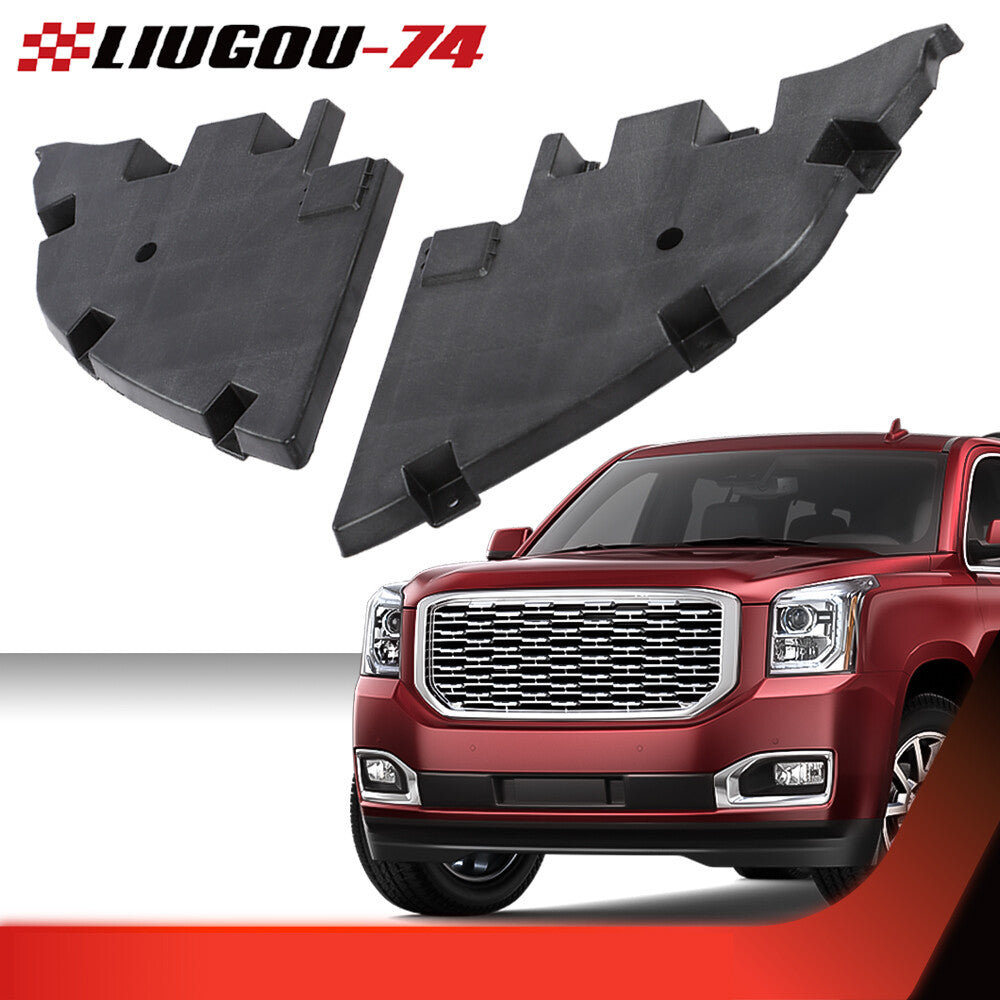 Pair of Bumper Fillers Fits 2015 - 2018 for GMC for Yukon / for Yukon XL Driver and Passenger Side - v