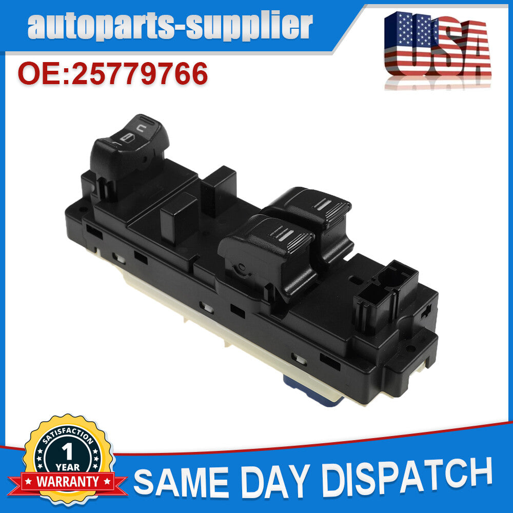 for Chevrolet Colorado for GMC for Canyon 2004-2012, front left power window switch