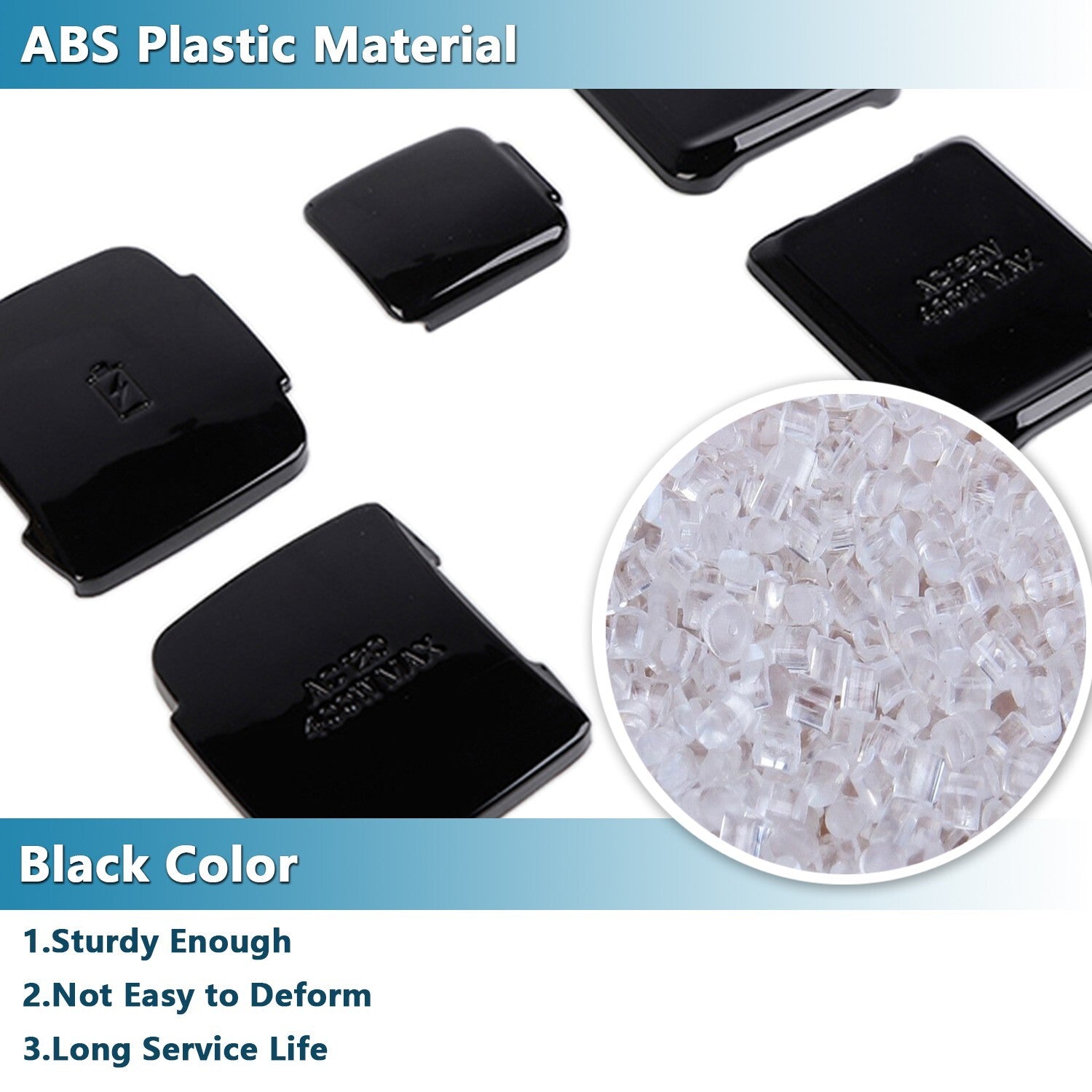 5PCS Balck Front Rear Power/USB Socket Cover Trim for Ford F150 2021 2022 2023