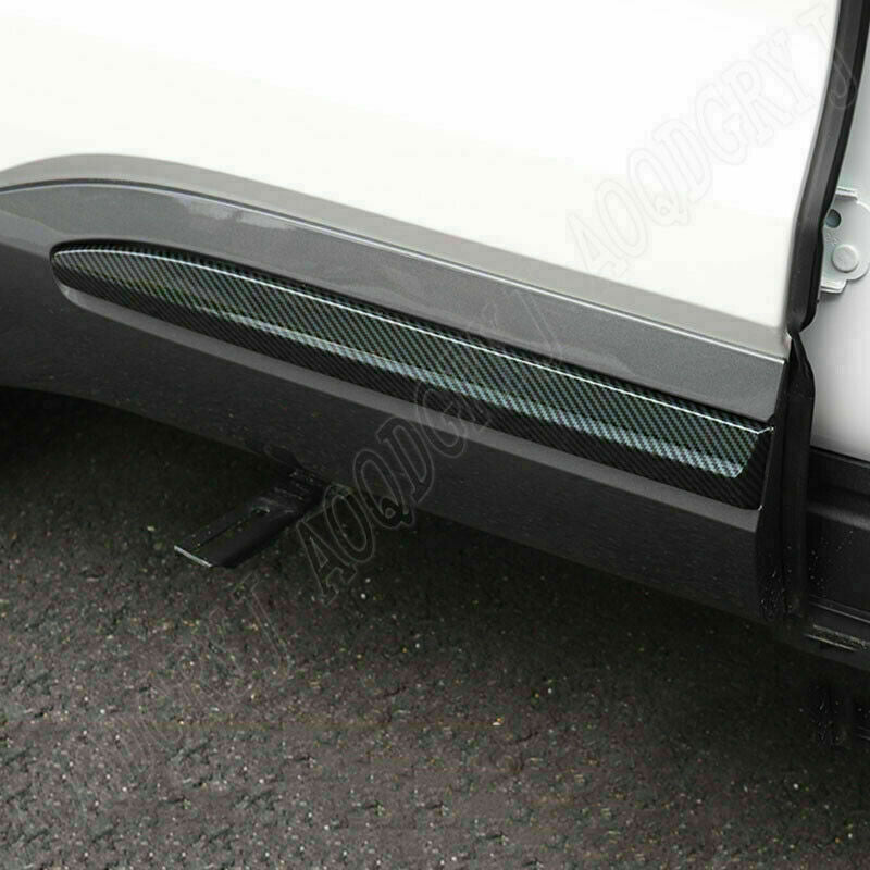 for Ford Explorer 20-22 Carbon Fiber ABS Door Side Body Molding Strip Cover Trim