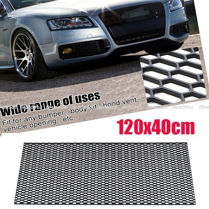 Universal ABS 47''x16'' Car Racing Honeycomb Mesh Grill Spoiler Bumper Vent n