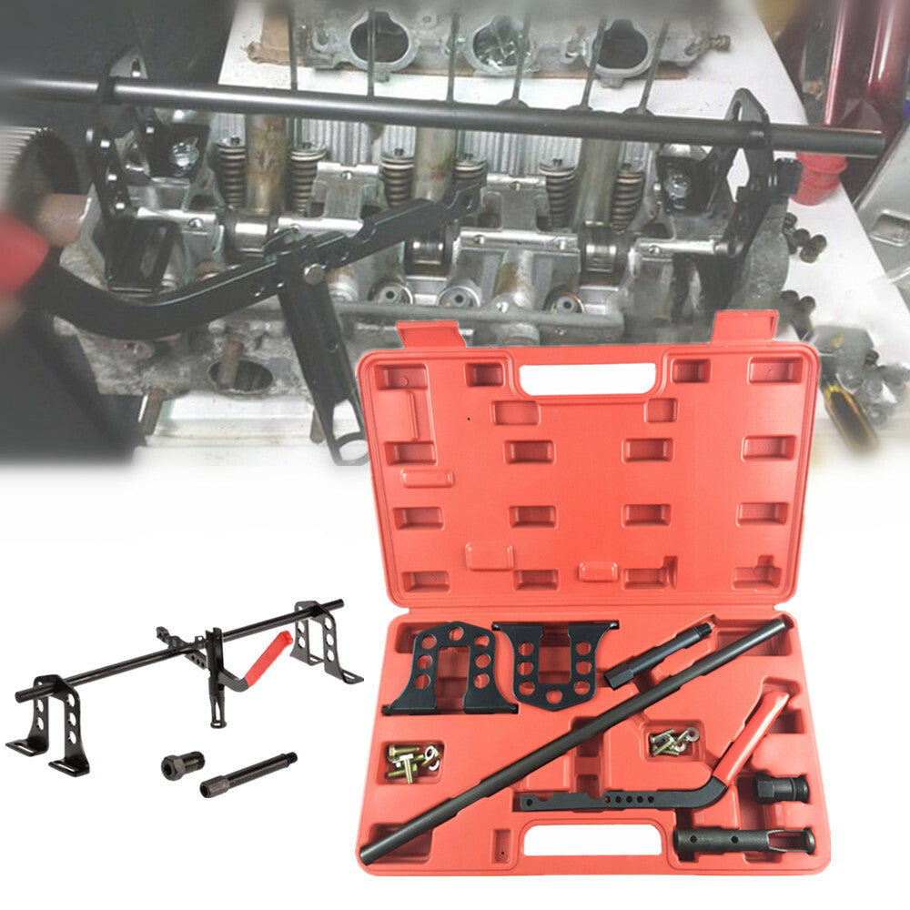 Car engine top eValve clip spring compressor kit disassembly and repair toolbox - n