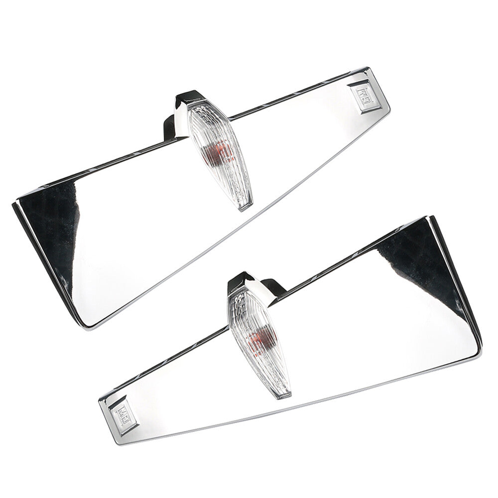 Set of 2 For 2010-2012 for Cadillac SRX Left Right Fender Chrome Turn Signal Light