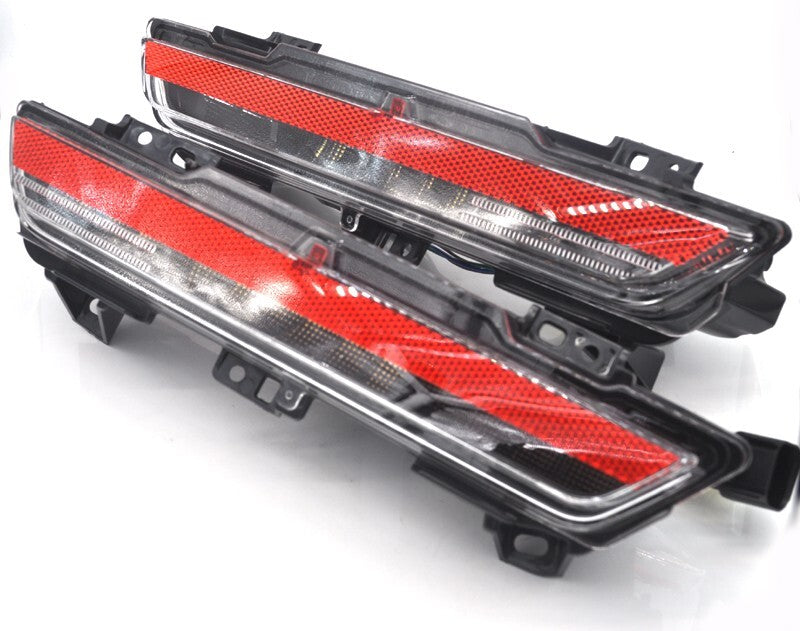 2x Red Bumper Fog Lamp Light Rear reflector For Land for Range Rover P530 2023-2024 v