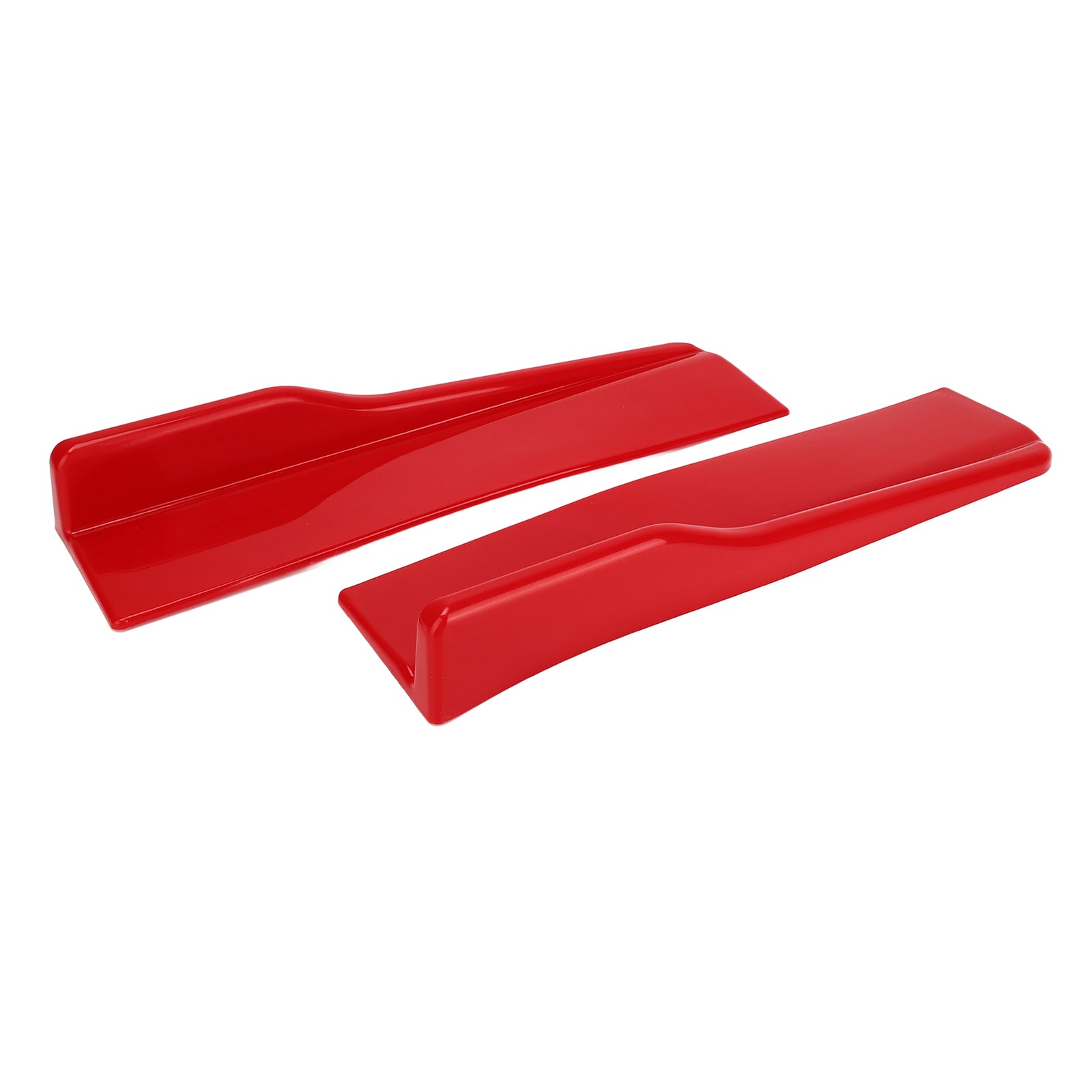 Hot 2pcs Car Side Skirt Anti-Scratch Winglets Diffuser Splitter Parts For
