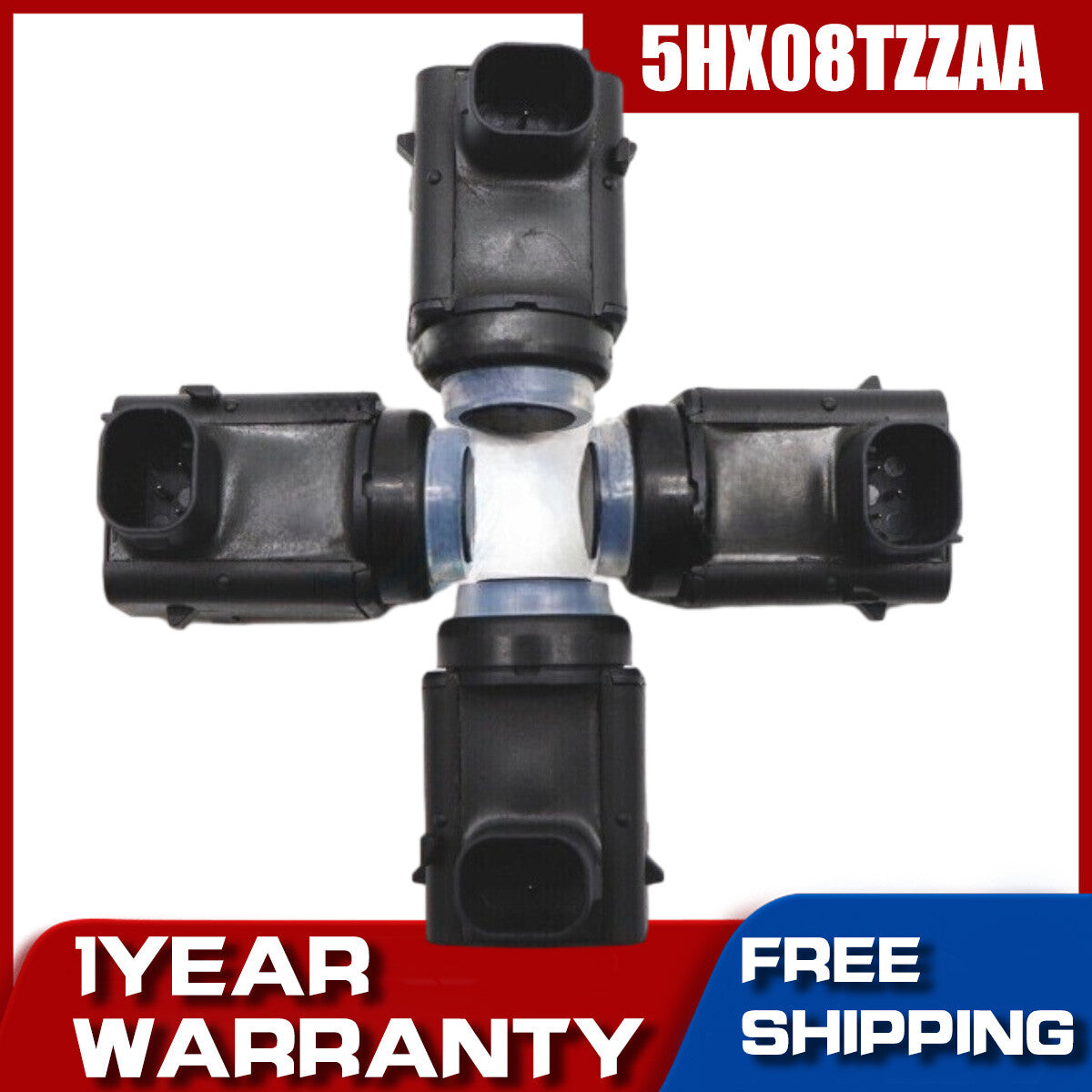 4PCS PDC Backup Parking Sensor for JEEP COMMANDER Grand Cherokee 5HX08TZZAA v
