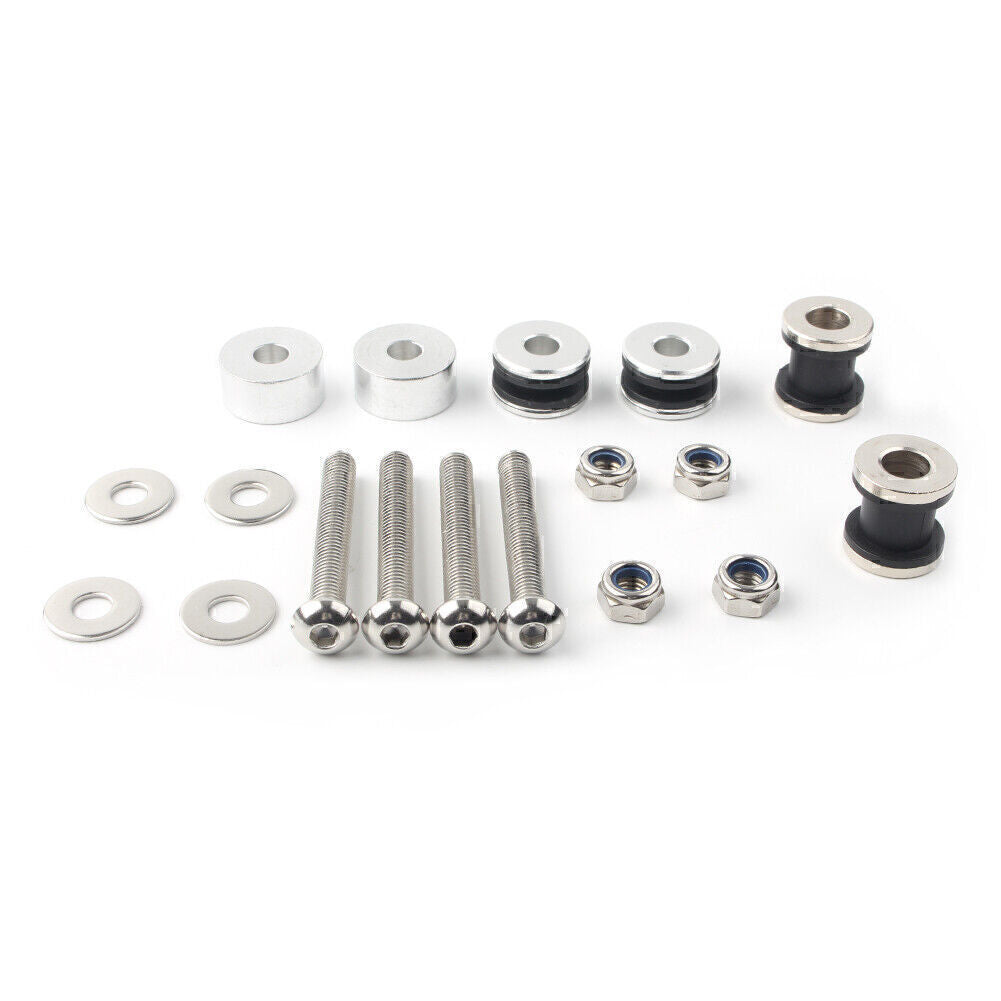 Sissy Bar Docking Hardware Kit Satz Passend f¨¹r for Harley Softail FLSTC FXSTC