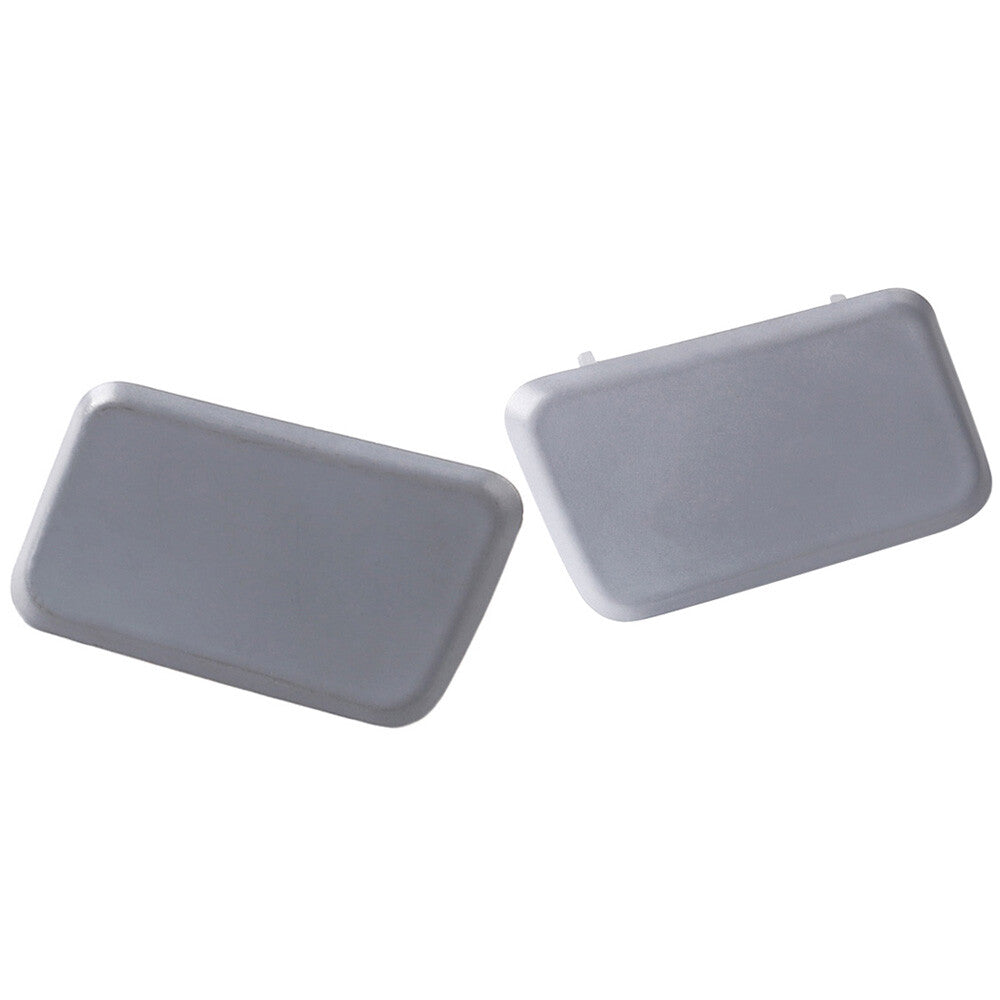 Left and Right Front Headlight Washer Spray Covers for 2004-10 for BMW X3 E83 Primed Q