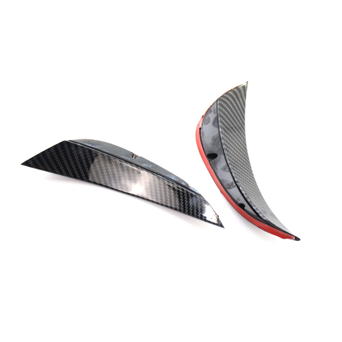 Front bumper vent socket cover trim suitable for 15-18 for Benz W205 C-Class carbon fiber n