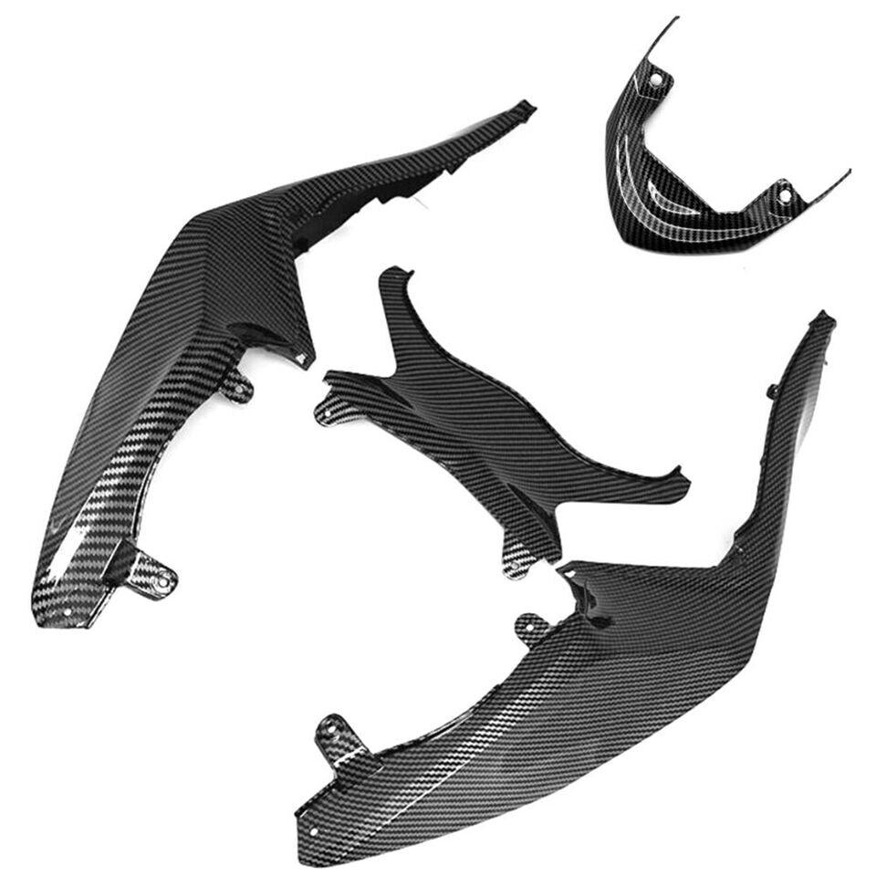 Carbon Fiber Rear Tail Side for Seat Mid Cover Fairing for KAWASAKI ZX-6R 2013-2018