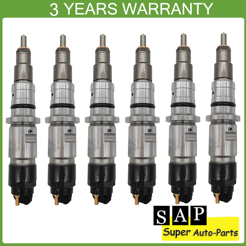 Set of 6 Fuel Injectors 0445120289 C5268408 fits for ISBe ISDe QSB6.7