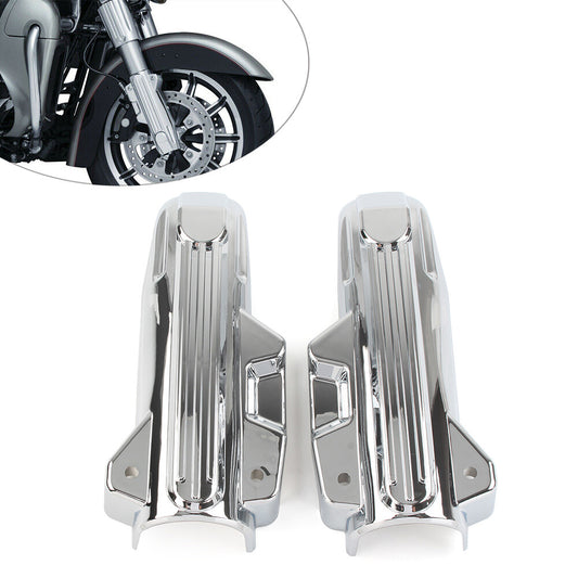 Lower Fork Covers Fit for Harley Electra Street Road Glide King 2014-2022 Q