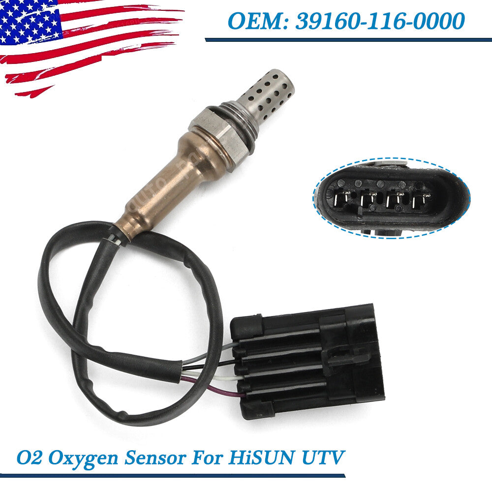 O2 sensor for oxygen suitable for EFI UTV1000 800 700 500 HiSUN MASSIMO Bennche MSU HS YS new - n