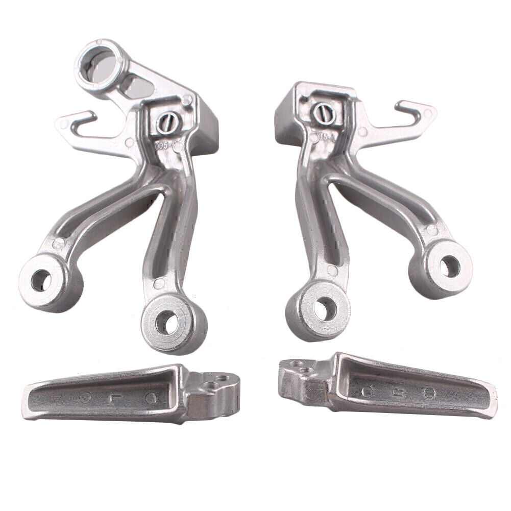 Rear Passenger Footrest Foot Pegs Brackets Fits for Suzuki GSXR 1000 2003 2004 K3