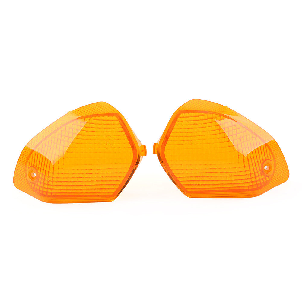 for KAWASAKI ZZR400 1993-03 ZZR600 93-08 Rear Turn Signal Indicator Lens Amber2x