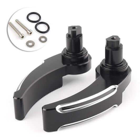 Rear Saddlebag Lid Lifter for Harley Touring FLHR FLHT FLHX FLTR 2014 Black Q