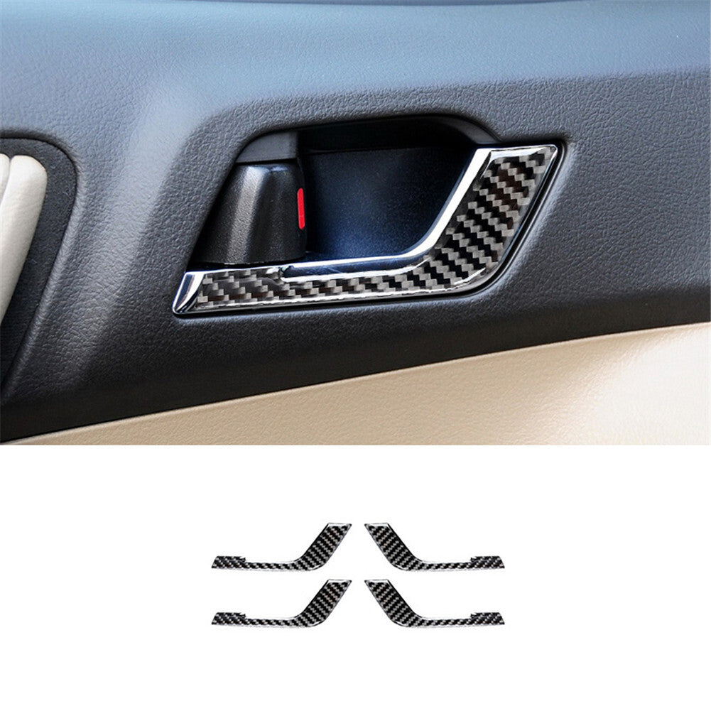 Carbon Fiber Upper Vent Oullet Frame Cover Trim For X5 E70 X6 E71 2008-2013 v