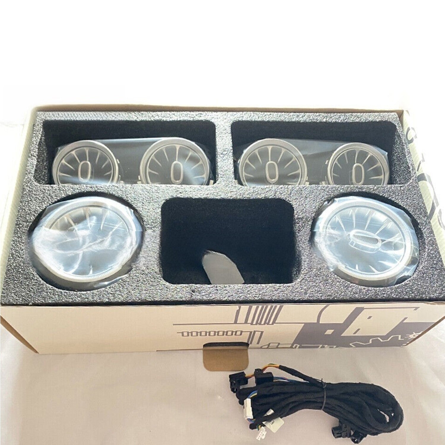 8PCS Ambinet Light Led Front Rear for Mercedes-Benz E-Class W213 E300 E63S 2017