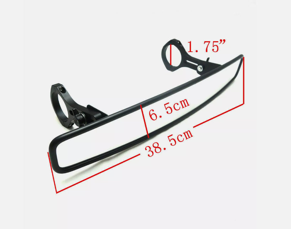 UTV Rear View Center Mirror w/ 1.75 Bar for Polaris RZR 800 900 S/XP 1000 RZR