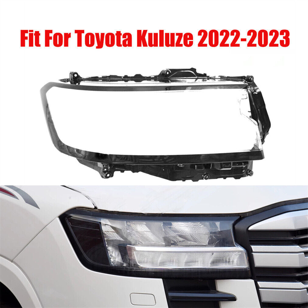 Fit for Toyota Kuluze 2022-2023 Headlight Headlamp Lens Cover Right Side 1Pcs