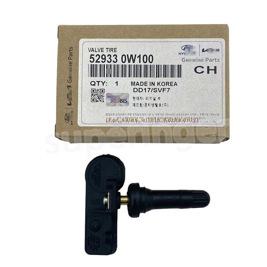 One TPMS 52933-0W100 tire pressure sensor for 2010-2012 for Hyundai Santa Fe (new).