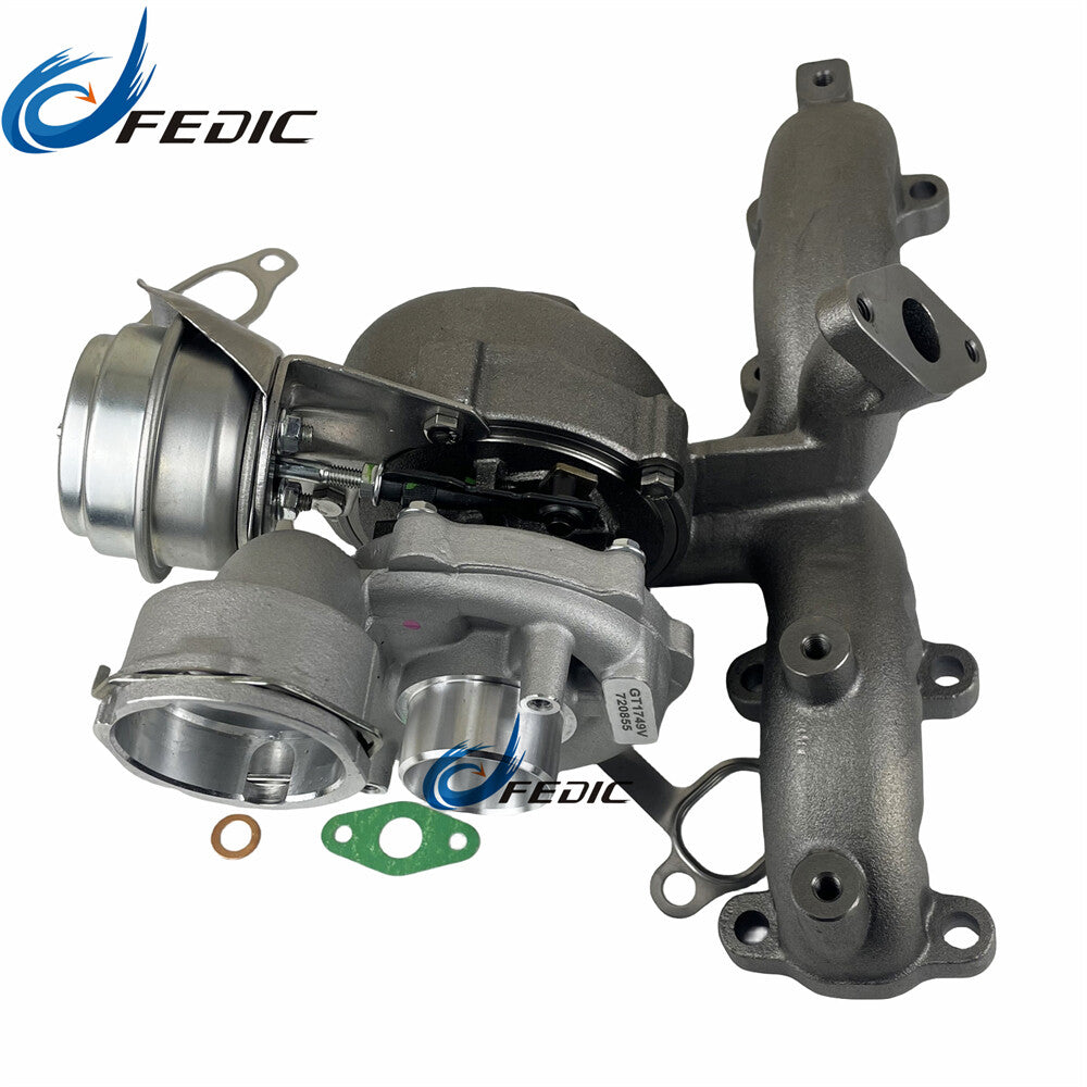 724930 Turbine GT1749V for Audi for Seat for Skoda for VW 2.0 TDI 100 Kw 103 Kw BKD AZV BKP
