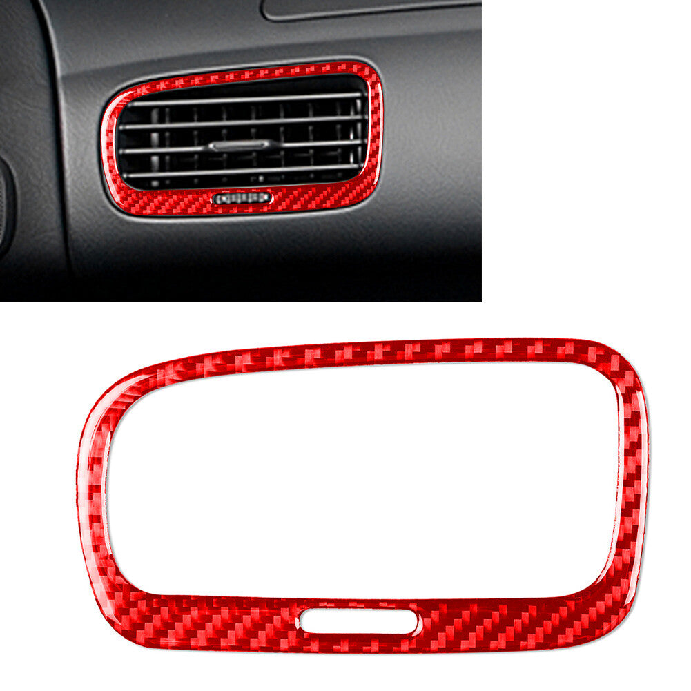 Interior Passenger Side Air Vent Outlet Cover Trim for Honda S2000 04-09 Red RHD