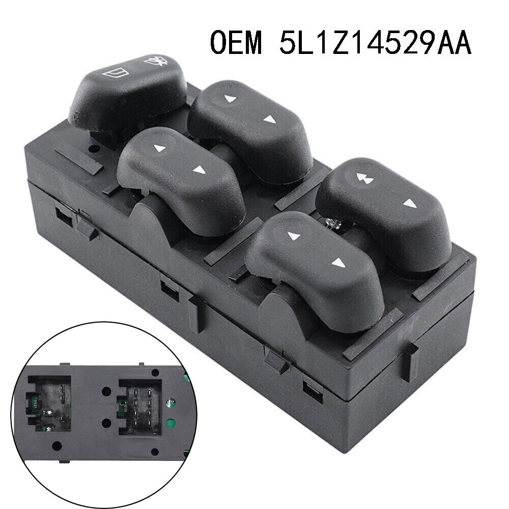 for Ford F150 Front LH driver side 5L1Z14529AA 1 New Power Window Master Switch