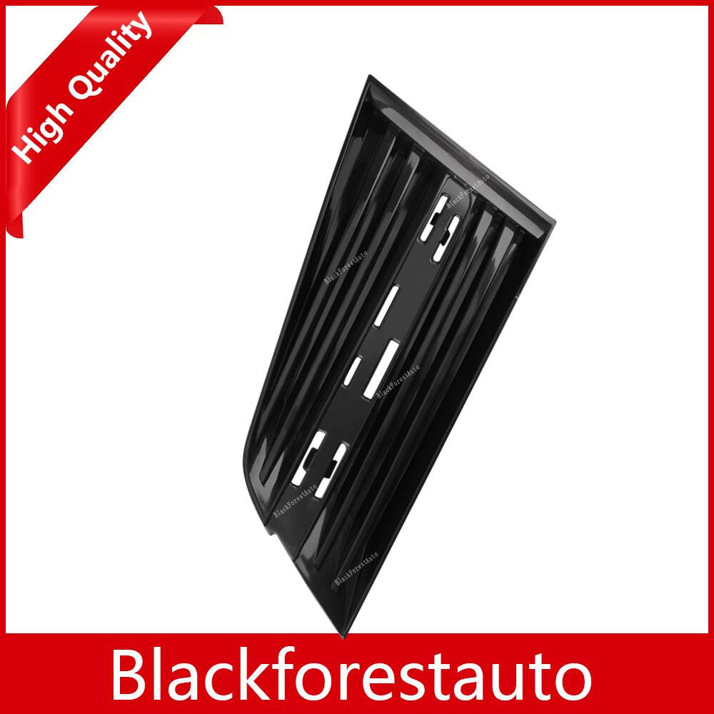 Car Front Bumper Lower Fog Light Grill Cover Left for Cadillac ATS Black 14-19