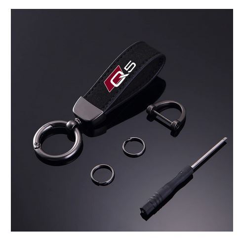 Black 2-piece sticker badge logo for Alfa Romeo Giulia car side fenders