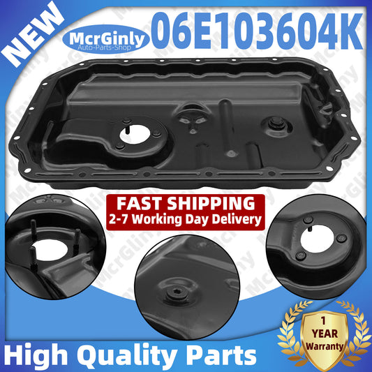 Engine oil pan 06E103604K is suitable for Touareg, for Audi S4, S5, A5, A6, Q5, Q7, and for Panamera . n
