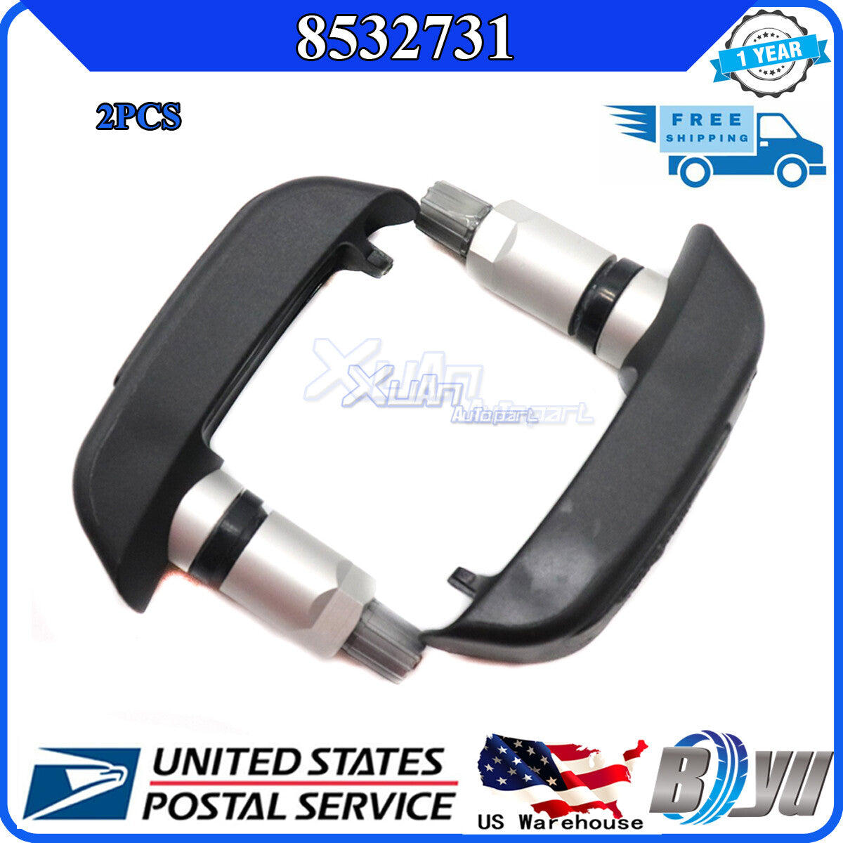 8532731 TPMS 2pcs for BMW Motorcycle F800R F800ST R1200GS Tire Pressure Sensor