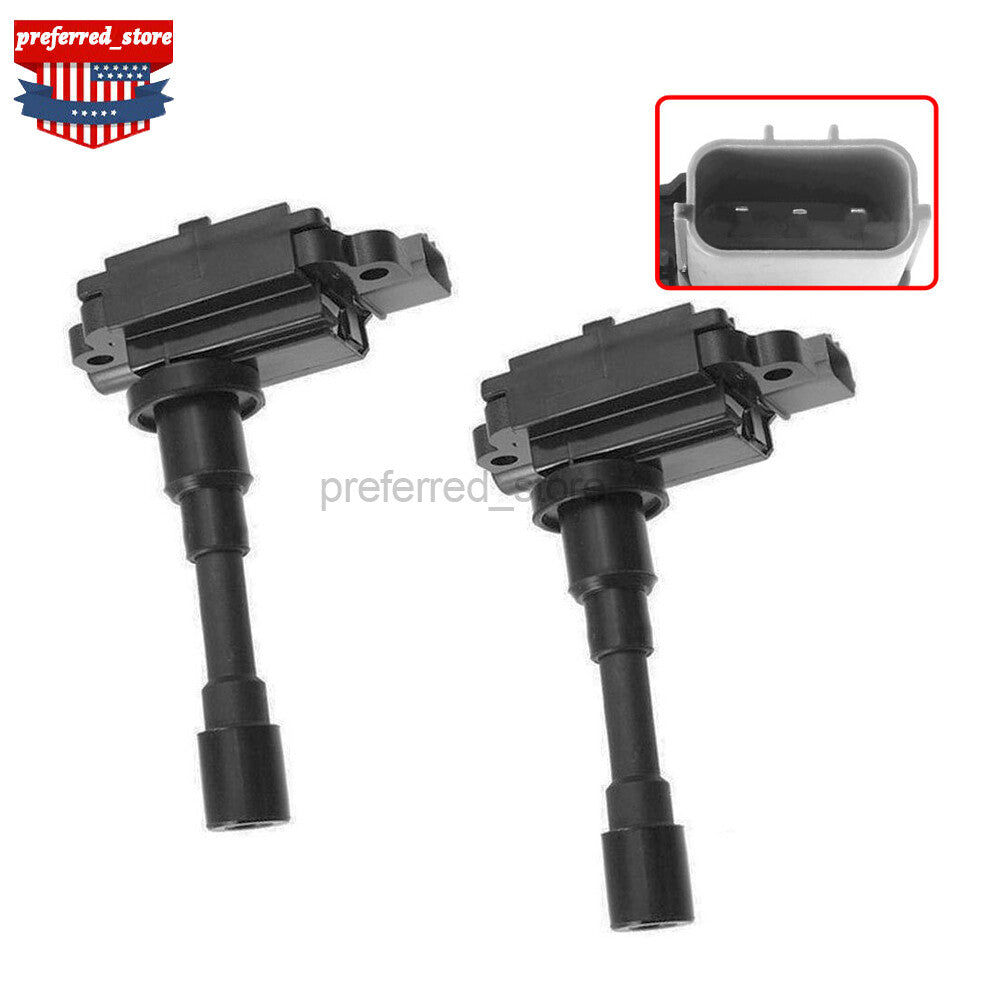 2-pack ignition coils suitable for Suzuki for Swift 2000, 2001, 2002 - 2017 GLS 1.4L 33400-65G00- v