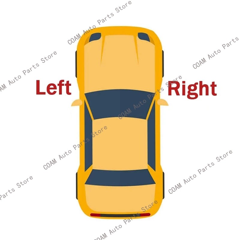 Lef&Rightt White Side Mirror Components for Audi Q5 2009 - 2015 Q