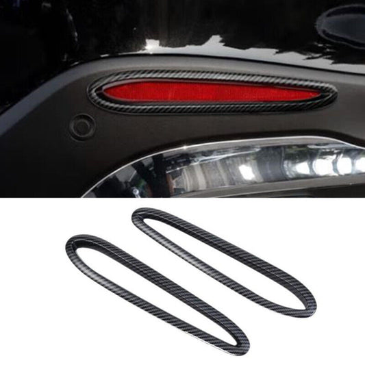Carbon Fiber Rear Fog Lamp Light Cover Trim for Mercedes-Benz GLC 260 300 2023
