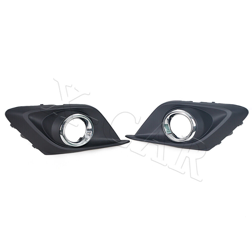 for Mazda 3 Axela 2014-2016 Fog Light Grille Cover Headlight Fog Lamp Frame Hood v