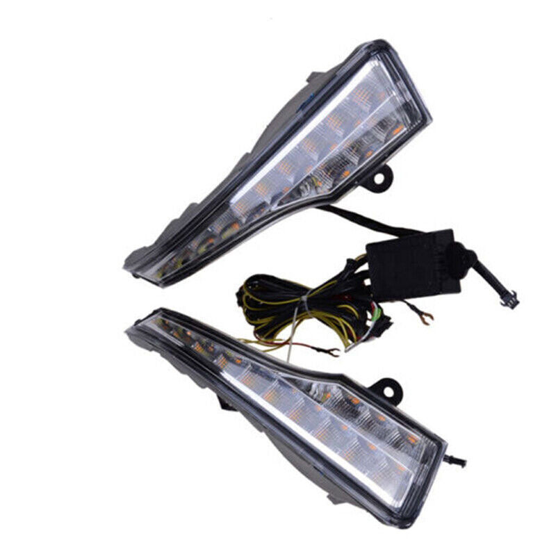 1 Set For 2013-2015 Teana Altima Fog Light LED Daytime Running Lamp v