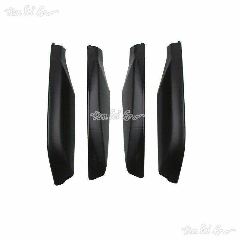 4X Roof Rail Rack End Cover Shell Cap Black for Toyota Prado FJ/LC150 2010-2021