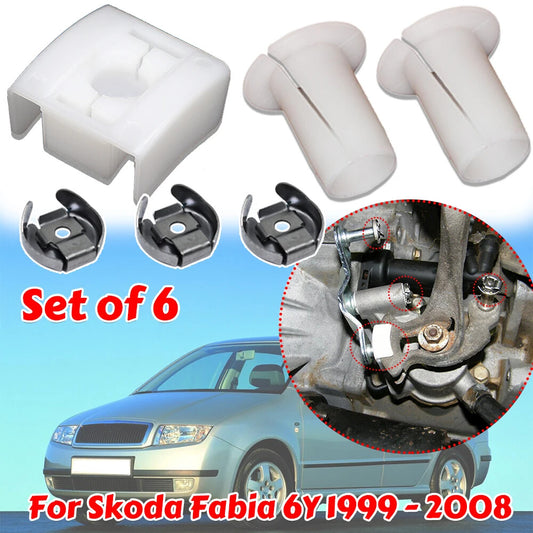 for Skoda Octavia Fabia 6Y Pivot Bushing Manual Gear Selector Wiring Lock Washer