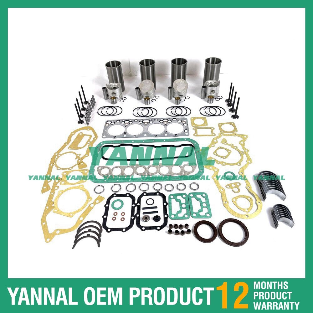 4-piece SD25 engine overhaul and rebuild kit for Nissan diesel engines