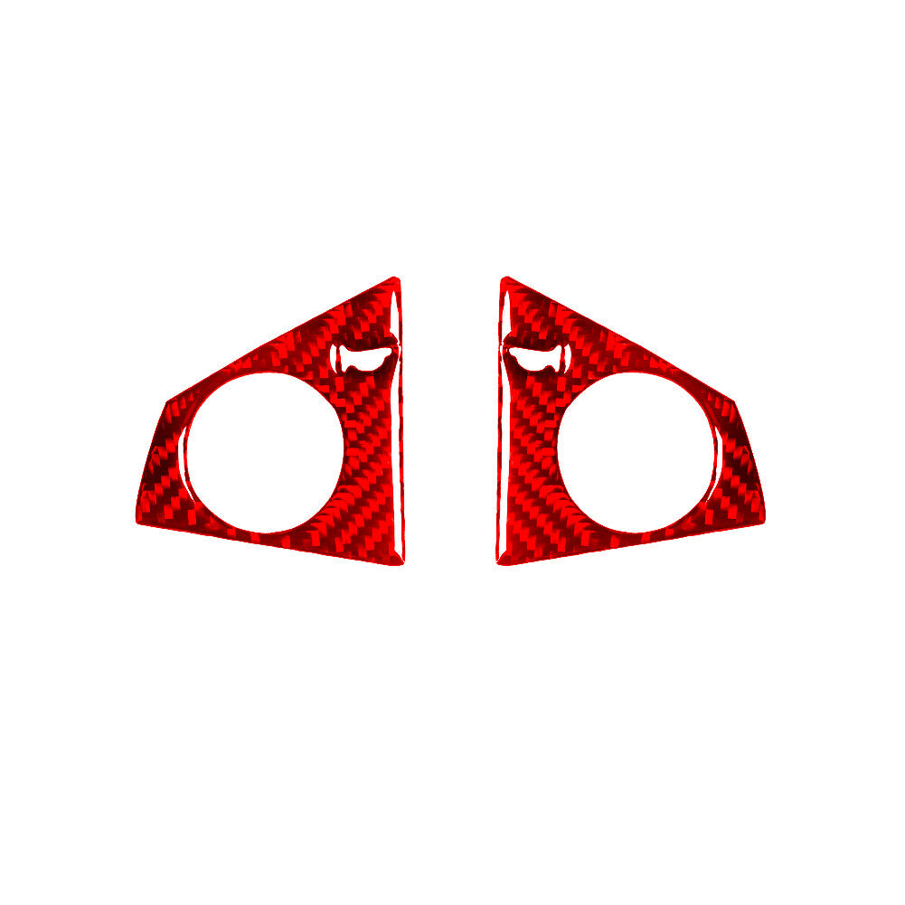 2X Carbon Fiber Interior Rear Door Strips Cover Trim For Altima 2019-2022 v