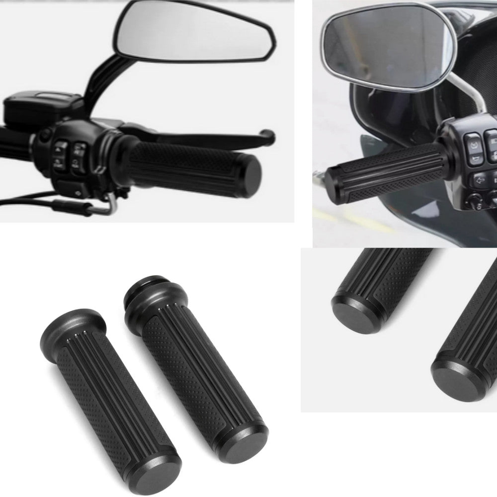 1-inch CNC aluminum electronic throttle handle suitable for Harley-Davidson Touring- n