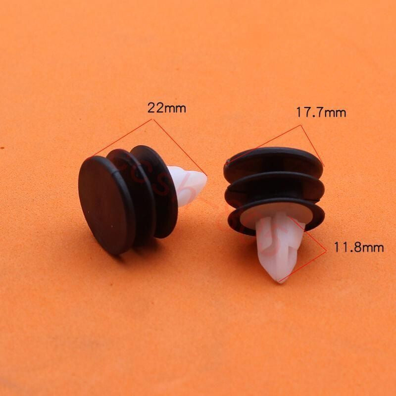 10 Pcs Car Interior Door Panel Trim Retainer Clips for Volvo Q