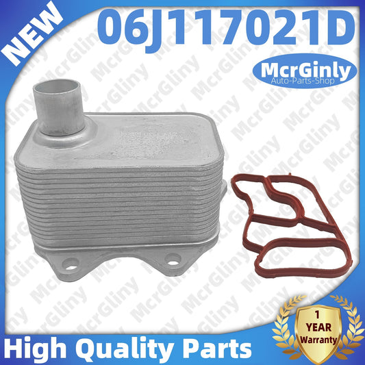 Engine oil cooler with gasket suitable for Golf , for Jetta , for Passat , for Audi A5, A6, Q5 #06J117021D- n