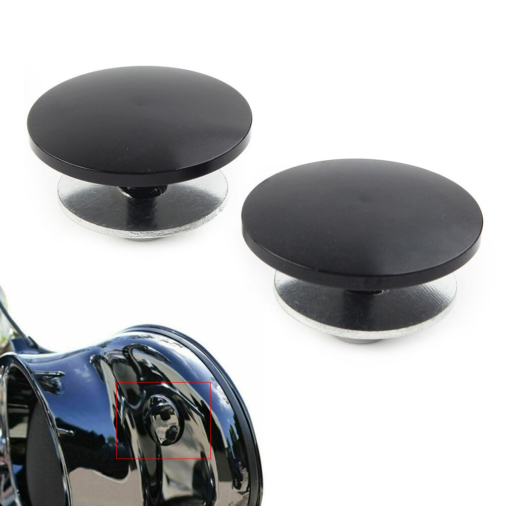 2PCS Inner Fairing Mirror Plugs Aluminum for Harley Street Glide Trike FLHXXX US