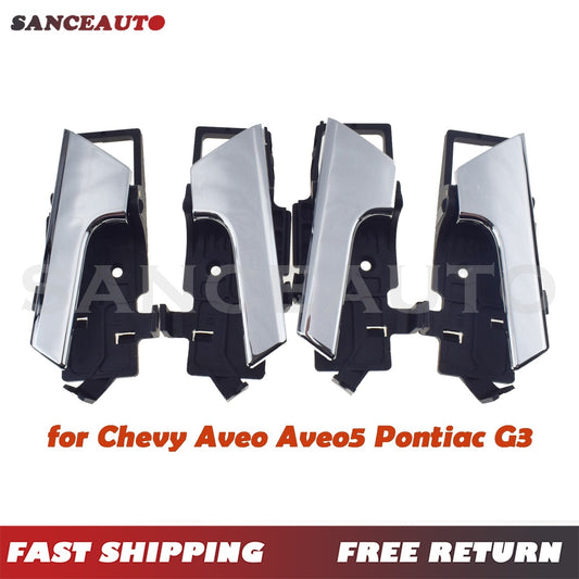 Chrome alloy interior door handles for 2007-2011 Aveo and 2009-2011 Aveo 5- n