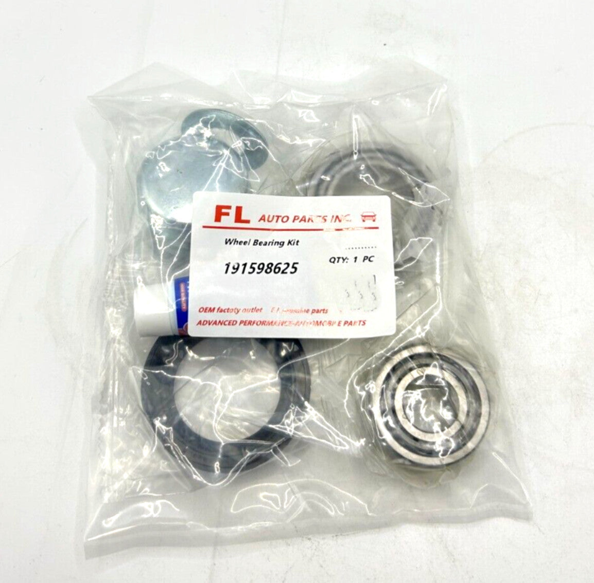 Rear Wheel Bearing Kit for VW for Golf for Jetta Corrado 53i 191598625 2 Side